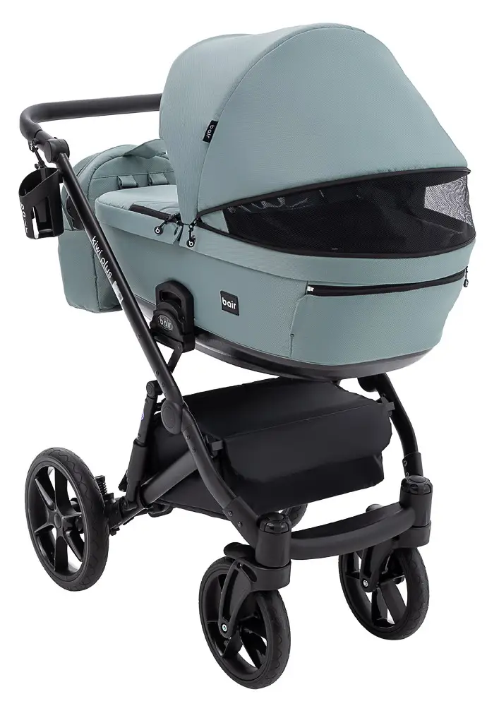 Коляска 2 в 1 Bair Kiwi Plus ECO Soft BKP-028 нефрит